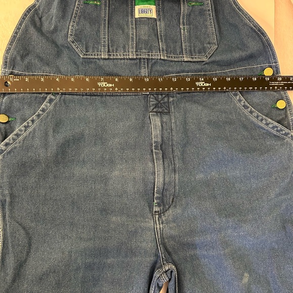 Liberty Mens Denim Work Carpenter Style Overalls *36x28 - Picture 9 of 12